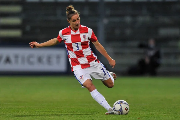 Ana Jelenicic Hráč Croazia Během Kvalifikačního Utkání Mistrovství Světa 2023 — Stock fotografie