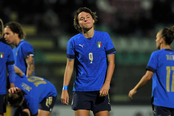 Valentina Giacinti Hráč Italia Během Kvalifikačního Utkání Mistrovství Světa 2023 — Stock fotografie