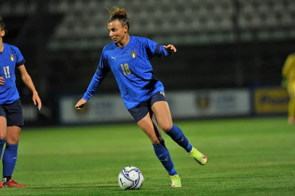 Arianna Caruso Jogadora Itália Durante Partida Qualificação Para Copa Mundo — Fotografia de Stock