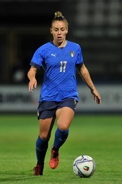 Lisa Boattin Hráč Italia Během Kvalifikačního Utkání Mistrovství Světa 2023 — Stock fotografie