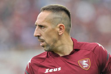 Franck Ribery player of Salernitana, during the match of the Italian Serie A championship between Salernitana vs Empoli final result 2 - 4 , match played at the Aerechi Stadium in Salerno. clipart