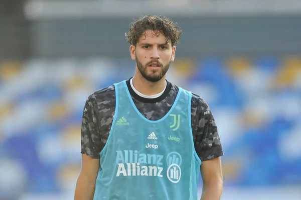 Manuel Locatelli Παίκτης Του Juventus Κατά Διάρκεια Του Αγώνα Της — Φωτογραφία Αρχείου