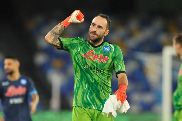 David Ospina Hráč Napoli Během Utkání Italské Serieliga Mezi Napoli — Stock fotografie