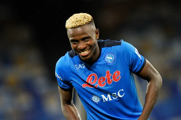 Victor Osimhen Player Napoli Match Italian Seriea League Napoli Juventus — Φωτογραφία Αρχείου