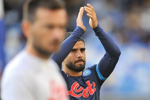 Lorenzo Insigne Joueurs Napoli Lors Match Ligue Italienne Serie Entre — Photo