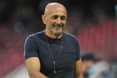 Luciano Spalletti Napoli 'nin koçu, Salernitana ile Napoli arasında oynanan İtalya Serie A şampiyonluğu maçında Salerno' daki Arechi Stadyumu 'nda oynanan maç 1-0 berabere sonuçlandı. Salerno, İtalya, 31 Ekim 2021. 