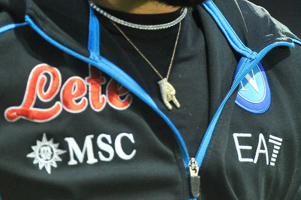 Lorenzo Insigne Jogador Napoli Durante Jogo Campeonato Italiano Série Entre — Fotografia de Stock