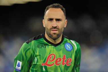 Napoli 'den David Ospina, Napoli ile Napoli arasında oynanan İtalya Serie A şampiyonası maçında Napoli 0, Empoli 1, Diego Armando Maradona Stadyumu' nda oynandı..