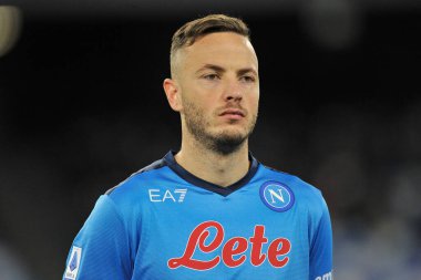 Napoli 'nin Amir Rrahmani oyuncusu, Napoli ile Empoli arasında oynanan İtalya Serie A şampiyonası maçında Napoli 0, Empoli 1, Diego Armando Maradona Stadyumu' nda oynandı.. 