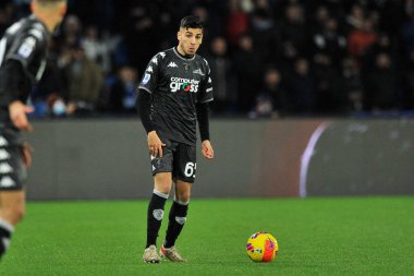 Empoli 'nin Fabiano Parisi oyuncusu, Napoli ile Empoli arasında oynanan İtalya Serie A şampiyonluğu maçında Napoli 0, Empoli 1, Diego Armando Maradona Stadyumu' nda oynandı.. 