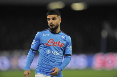 Napoli 'den Lorenzo Insigne, Napoli ile Empoli arasındaki İtalyan Serie A şampiyonası maçında oynanan maçın sonucu: Napoli 0, Empoli 1, Diego Armando Maradona Stadyumu' nda oynanan maç.. 