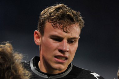 Empoli 'den Szymon Zurkowski, Napoli - Empoli 0, Empoli 1 arasındaki İtalyan Serie A şampiyonası maçında Diego Armando Maradona Stadyumu' nda oynanan maç sonucu. 