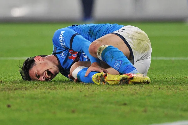 Eljif Elmas Player Napoli Match Italian Serie Championship Napoli Empoli — Stock Photo, Image