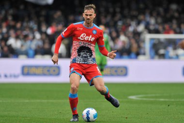 Napoli 'nin Fabian Ruiz oyuncusu, Napoli - Udinese final maçı, Napoli 2, Udinese 1, Diego Armando Maradona Stadyumu' nda oynandı.. 