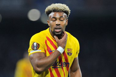 Barcellona 'dan Adama Traore, Napoli ile Barcellona arasındaki Uefa Europa Ligi karşılaşmasında Napoli 2, Barcellona 4' ün son maçı oldu. Maç Diego Armando Maradona Stadyumu 'nda oynandı.