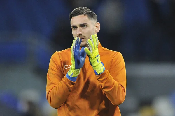 Alex Meret Giocatore Del Napoli Durante Partita Della Uefa Europa — Foto Stock