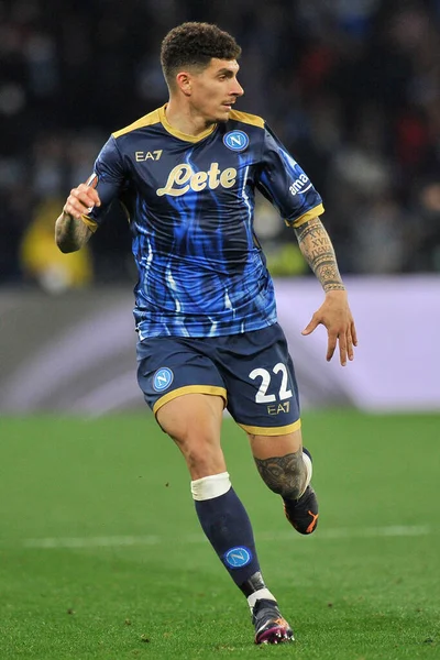 Giovanni Lorenzo Player Napoli Match Uefa Europa League Napoli Barcellona — Stock Photo, Image