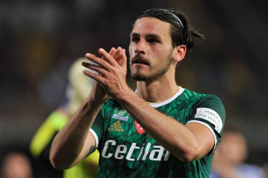 Pisa 'nın Maxime Leverbe oyuncusu, Benevento-Pisa maçının Benevento-Pisa maçının ilk maçında Ciro Vigorito Stadyumu' nda oynandı.. 