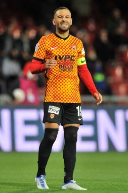 Benevento 'nun Roberto Insigne oyuncusu, Benevento vs Spal final maçında, Benevento 1, Spal 2, Ciro Vigorito' da oynandı. Benevento, İtalya, 07 Mayıs 2022. 