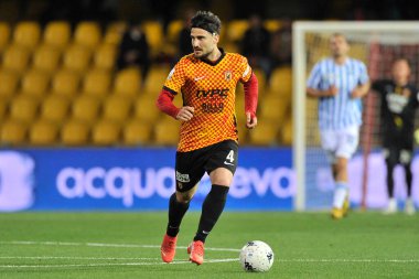 Benevento 'nun Gennaro Acampora oyuncusu, Benevento vs Spal final sonucu, Benevento 1, Spal 2 arasındaki İtalyan Serie B ligi maçında Ciro Vigorito' da oynandı. Benevento, İtalya, 07 Mayıs 2022. 