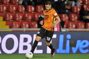 Benevento 'dan Diego Pastina, Benevento vs Spal final maçında, Benevento 1, Spal 2, Ciro Vigorito' da oynandı. Benevento, İtalya, 07 Mayıs 2022.