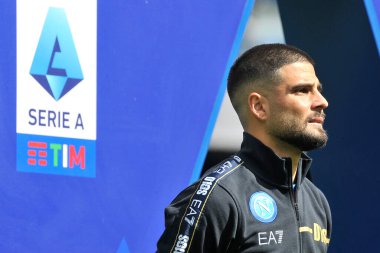 Napoli 'li Lorenzo Insigne, İtalya Serie A Ligi maçında Napoli - Fiorentina final maçı, Napoli 2, Fiorentina 3, Diego Armando Maradona Stadyumu' nda oynandı..