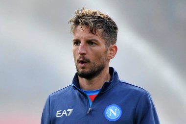 Napoli 'nin Dries Mertens oyuncusu, Napoli - Fiorentina final maçı olan Napoli 2, Fiorentina 3 arasındaki İtalyan Serie A ligi maçında Diego Armando Maradona Stadyumu' nda oynandı.. 
