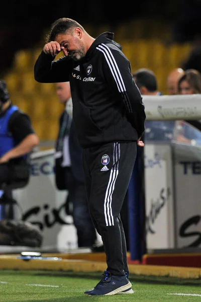 Luca Angelo Coach Pisa First Leg Match Serie Playoffs Benevento —  Fotos de Stock