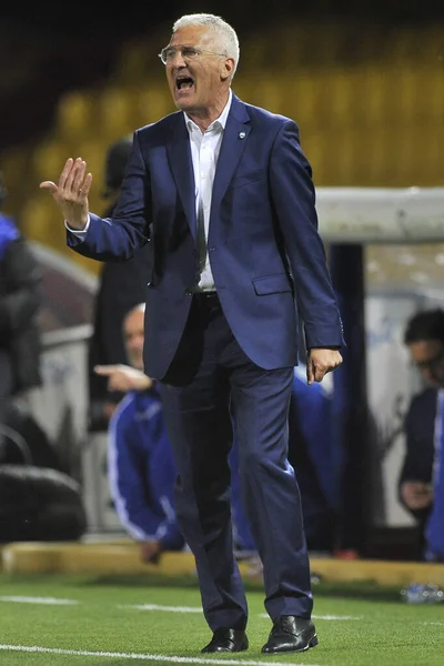 Roberto Venturato Entrenador Spal Durante Partido Liga Italiana Serie Entre —  Fotos de Stock