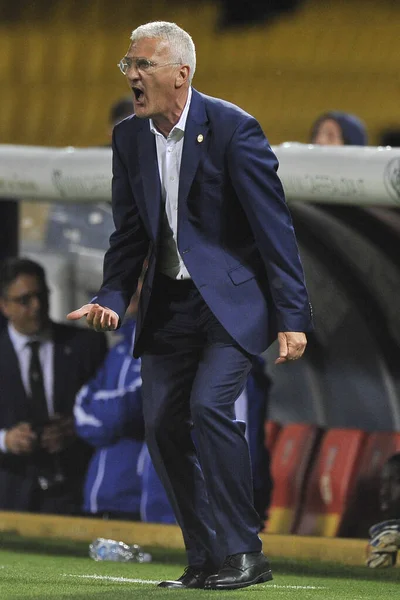 Roberto Venturato Coach Spal Match Italian Serie League Benevento Spal — Zdjęcie stockowe