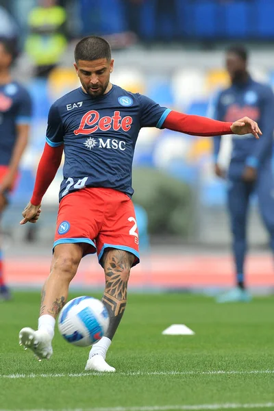 Lorenzo Insigne Spieler Von Napoli Während Des Spiels Der Italienischen — Stockfoto