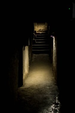 Antik aydınlık koridorlar, Herculaneum 'un eski yeraltı tiyatrosunun yeniden açılışı sırasında, başkent 79' un patlaması ile gömüldü. Tiyatro, 18. yüzyılda keşfedilen ilk anıttır..