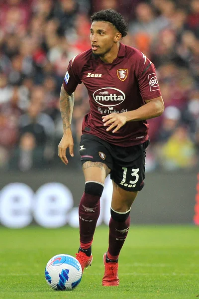 Jos Dos Santos Ederson Player Salernitana Match Italian Seriea League — Stock Photo, Image