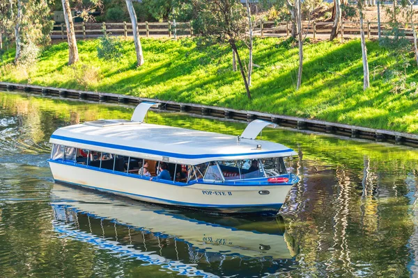 Adelaide Australien August 2019 Das Ikonische Pop Eye Tourenboot Kreuzt — Stockfoto