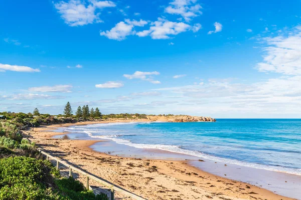Picturesque Port Elliot Beach Bright Day Fleurieu Peninsula South Australia — Stock Photo, Image