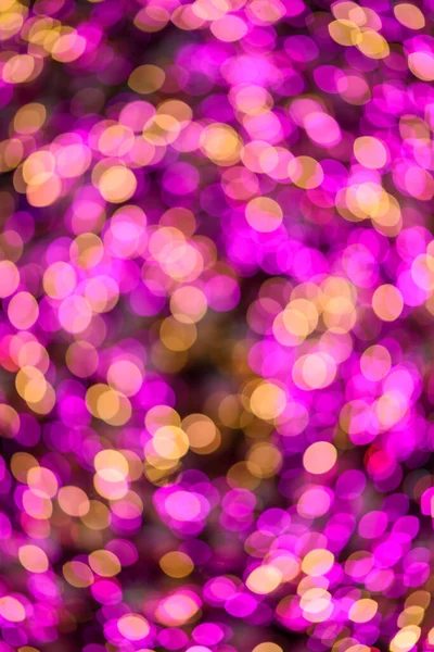Fioletowy Brokat Boże Narodzenie Bokeh Światło Tło — Zdjęcie stockowe