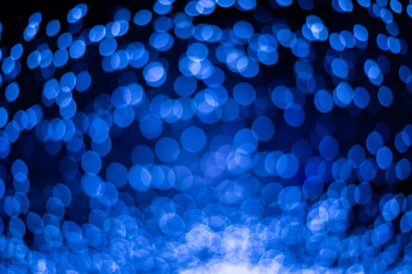 Işıltılı Noel Mavisi Bokeh Işık Arkaplanı