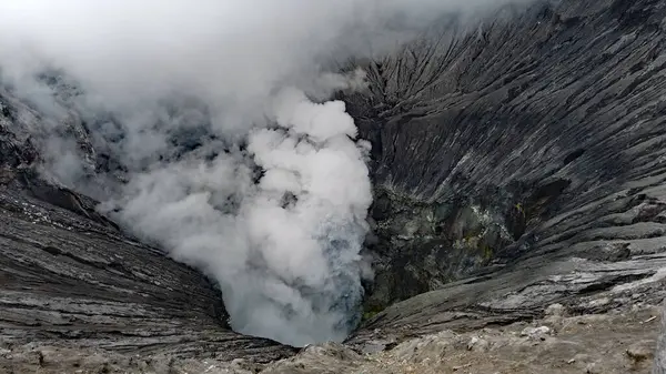 Вулкан Бромо Активний Вулкан Східній Яві Індонезія — стокове фото