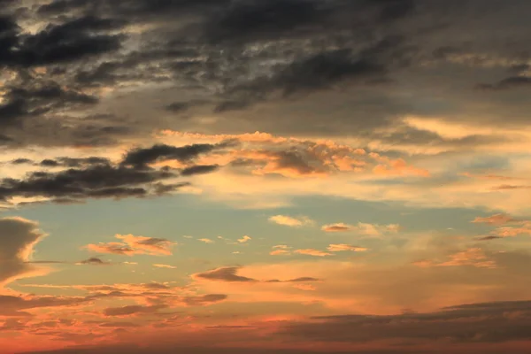 Fotografie Východu Slunce Moře Krásné Oblohy Ranních Mraků — Stock fotografie