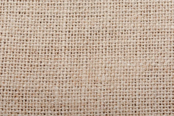 ブラップ サッククロス茶色の粒状の綿の布の質感の背景 — ストック写真