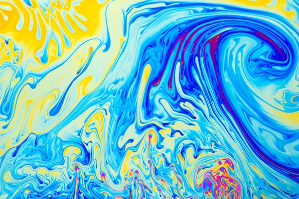 Психоделический Многоцветный Фон Абстрактный Радужные Цвета Шаблоны Фона Фотографический Макроснимок — стоковое фото