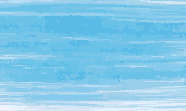Soyut Mavi Suluboya Boyası Fırça Darbeleri Arka Plan Tarzı Doku — Stok Vektör