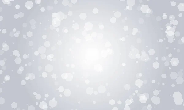 White Blur Abstract Background Bokeh Christmas Blurred Beautiful Shiny Christmas — Stockvektor