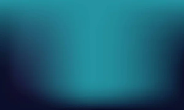 Empty Blurred Deep Blue Underwater Abstract Background Icy Glow Water —  Vetores de Stock