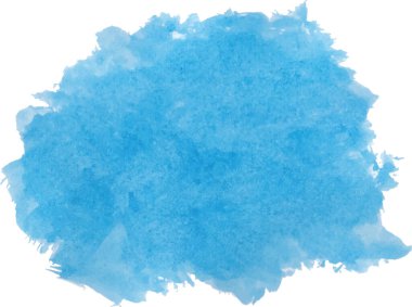 mavi suluboya arkaplan vektörü