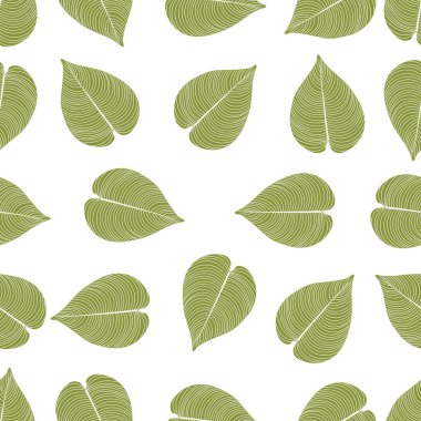 Yaprak Duvar Kağıdı, Lüks Yaprak Yaprakları Şablon Tasarımı, Altın Muz Yaprağı Çizgisi Sanatları, El Çizimi Vektör Çizimi