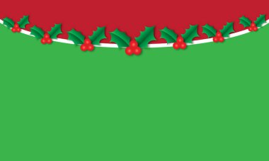 Kutsal sınırlı bir Noel partisi davetiyesi. Sezonu kutlayalım. vekto