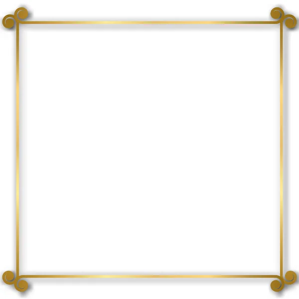 Decorative Frame Frame Certificate Frame Vecto — Vetor de Stock