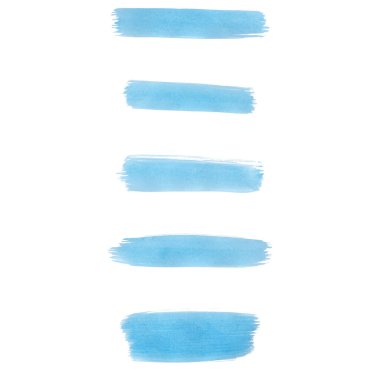 Suluboya lekesi. Beyaz arka planda lekeler var. Fırça darbeleriyle suluboya dokusu.