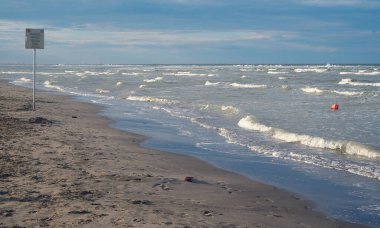  Yaz zamanı Adriyatik deniz manzarası